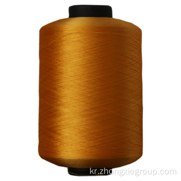 폴리 에스테르 원사 Dope Dyed dty yarn